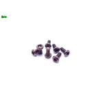 M4 TYTANOWE ŚRUBY GRADE 2 ISO 7380 TX